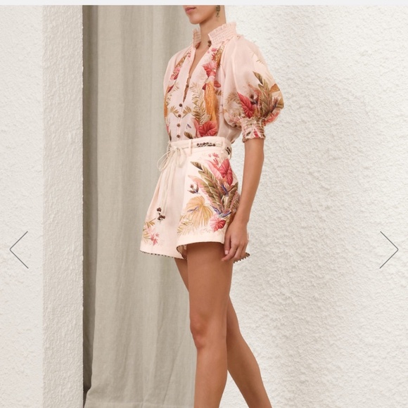 Zimmermann 2 piece short /top set new, size AU 1 - Picture 2 of 4